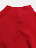 Frill Tie Neck Three-Quarter Sleeve Dress