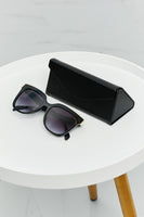 Tortoiseshell Square Polycarbonate Frame Sunglasses