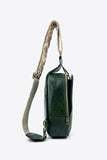 Sling bag | Adjustable Strap PU Leather Sling Bag