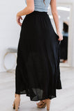 Sweet Lovely by Jen Full Size Leaps and Bounds Slit Maxi Skirt