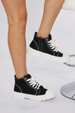 Fortune Dynamic Time For Fun Chunky Sole High-Top Sneakers