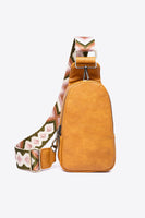Sling bag | Adjustable Strap PU Leather Sling Bag