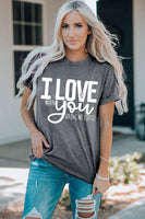 I LOVE YOU Crewneck T-Shirt