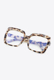 Tortoiseshell Full Rim Square Sunglasses