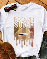 Brown Sugar graphic t-shirt